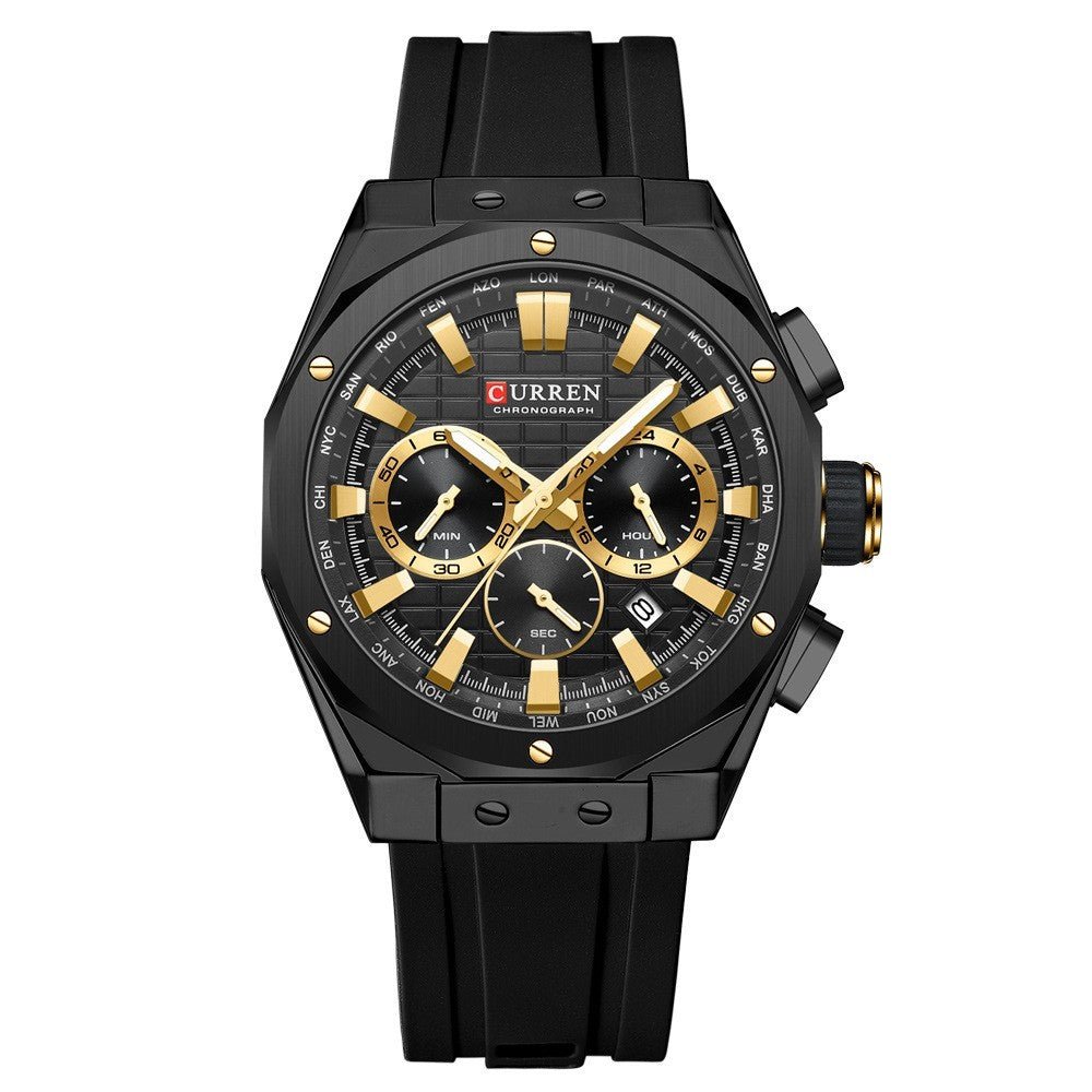 Men's Calendar Quartz Business Watch - Weriion