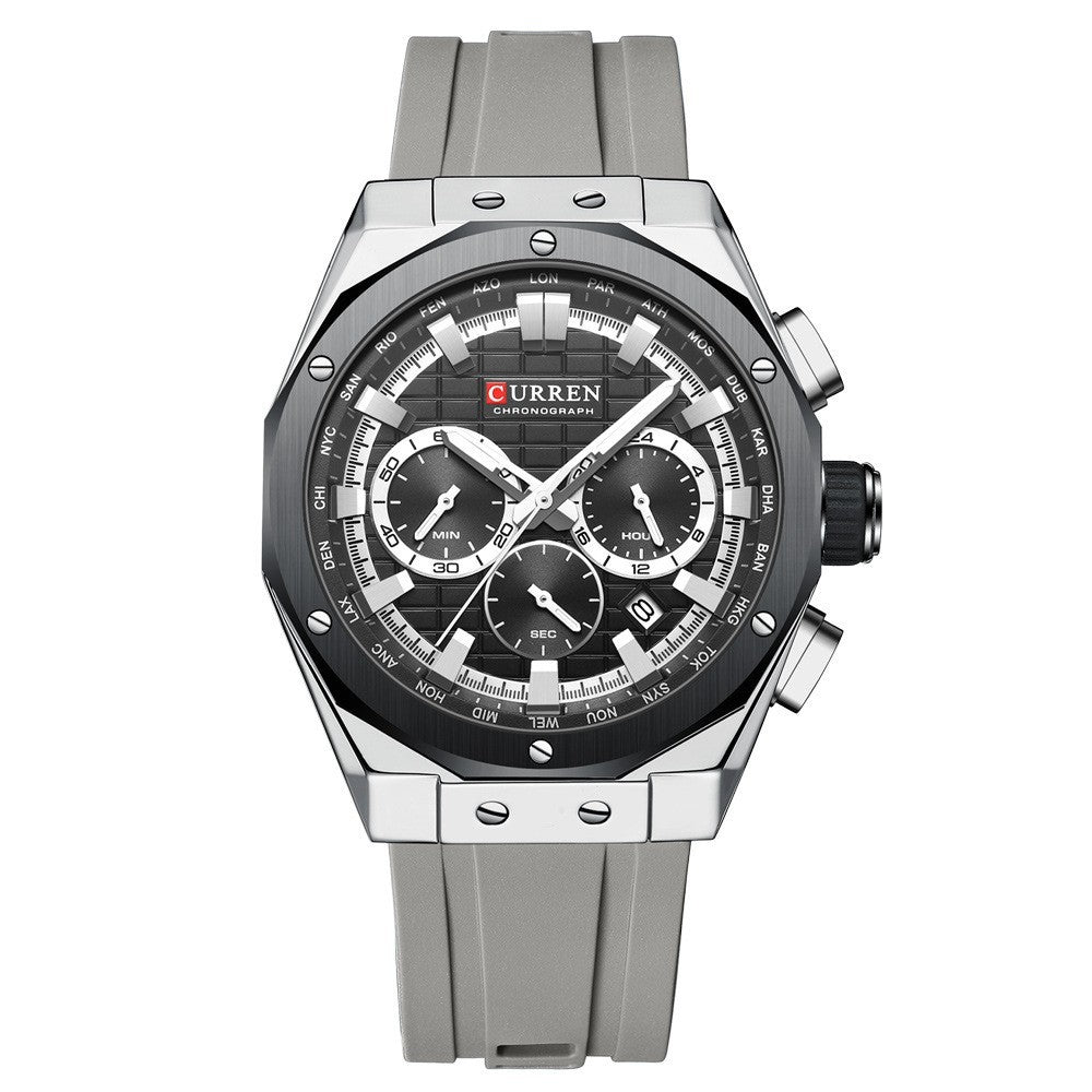 Men's Calendar Quartz Business Watch - Weriion