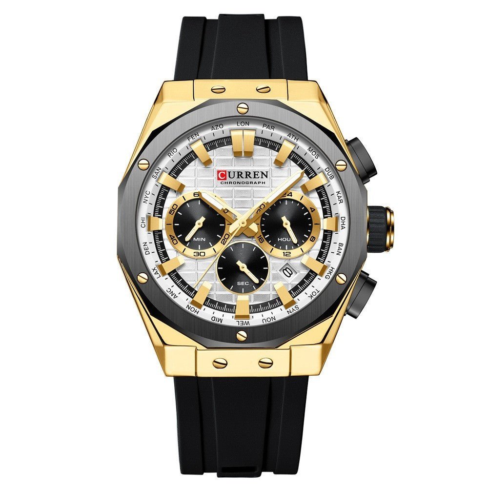 Men's Calendar Quartz Business Watch - Weriion