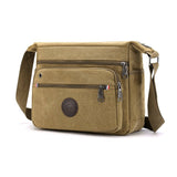 Men's Canvas Shoulder Messenger Bag - Weriion