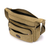 Men's Canvas Shoulder Messenger Bag - Weriion