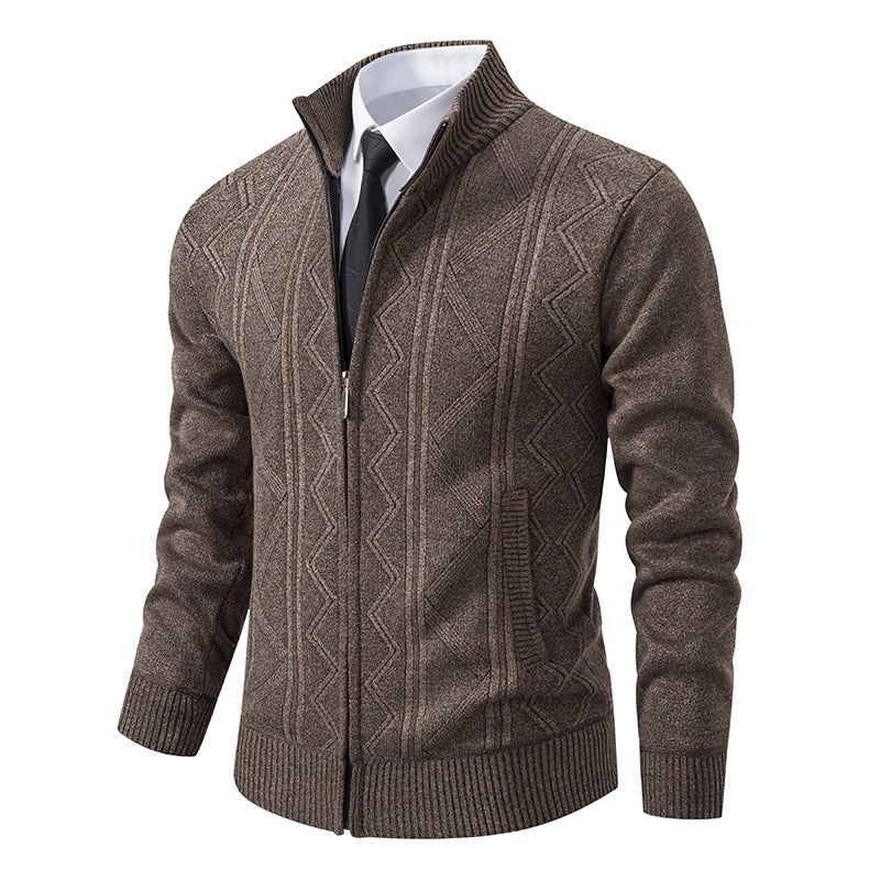 Men's Casual Loose Cardigan Knitted Sweater - Weriion