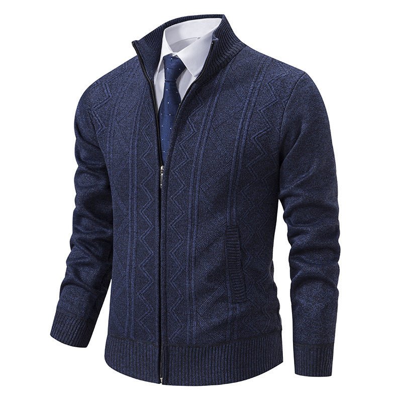 Men's Casual Loose Cardigan Knitted Sweater - Weriion