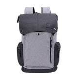 Men's Casual Millet Fabric USB Charging Backpack - Weriion