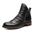 Men's Casual PU Leather Chelsea Boots Shoes - Weriion