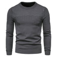 Men's Casual Slim Fit Pullover Round Neck Sweaters - Weriion