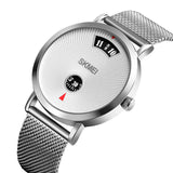 Men's Casual Stainless Steel Quartz Watch - Weriion