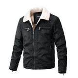 Men's Casual Winter Autumn Cardigan Fleece Jacket - Weriion