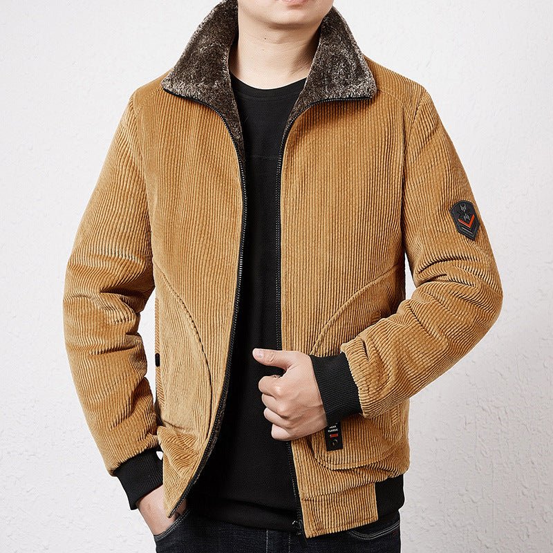 Men's Corduroy Winter Jacket - Weriion