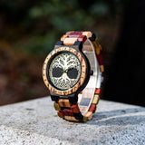 Men's Creative Wooden Quartz Watch - Weriion