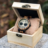 Men's Creative Wooden Quartz Watch - Weriion