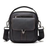 Men's Crossbody Leather Shoulder Bags - Weriion