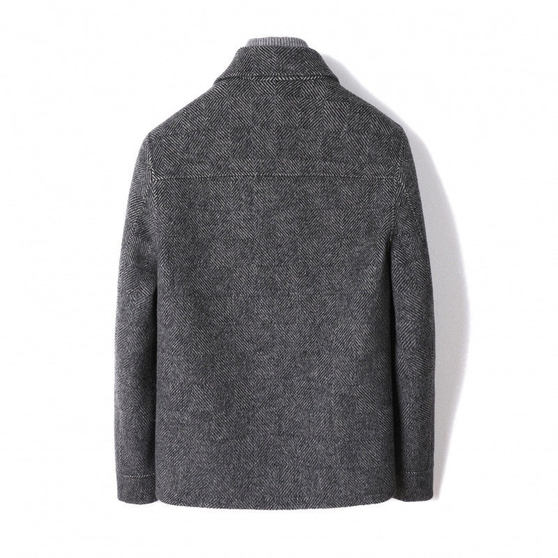 Men's Double - Faced Cashmere Wool Jacket - Weriion