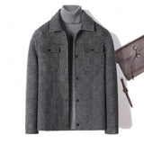 Men's Double - Faced Cashmere Wool Jacket - Weriion