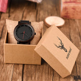 Men's Ebony Wood Watch - Weriion