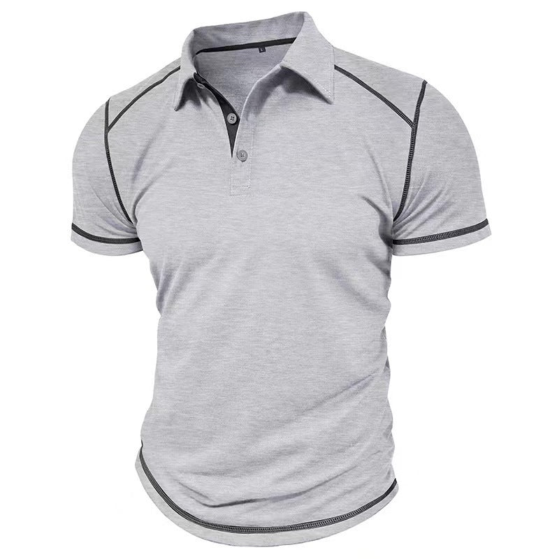 Men's Elegant Short Sleeve Polo Shirt - Weriion