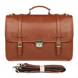 Men's Exquisite Leather Briefcase Shoulder Bag - Weriion