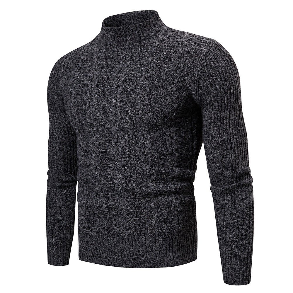 Men's Fashion Trend Twisted Long - Sleeved Casual Sports Sweater - Weriion