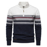 Men's Fashionable Stand - Up Collar Sweater - Weriion