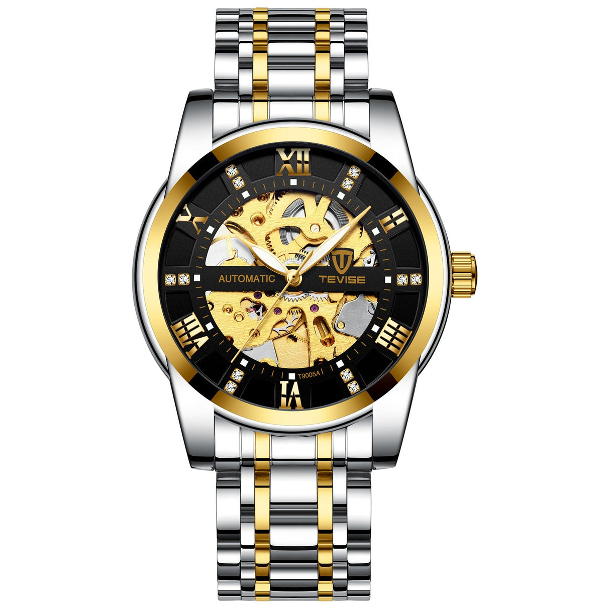 Men's Fashionable Waterproof Automatic Mechanical Watch - Weriion