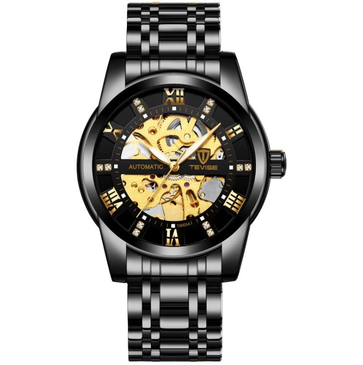 Men's Fashionable Waterproof Automatic Mechanical Watch - Weriion