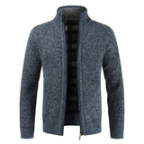 Men's Fleece Cardigan Sweater - Weriion