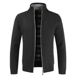 Men's Fleece Cardigan Sweater - Weriion