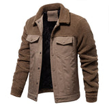 Men's Fleece Jacket Fashionable Winter & Autumn Coat - Weriion