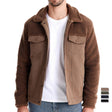 Men's Fleece Jacket Fashionable Winter & Autumn Coat - Weriion