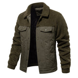 Men's Fleece Jacket Fashionable Winter & Autumn Coat - Weriion