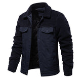 Men's Fleece Jacket Fashionable Winter & Autumn Coat - Weriion