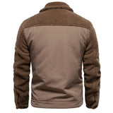 Men's Fleece Jacket Fashionable Winter & Autumn Coat - Weriion