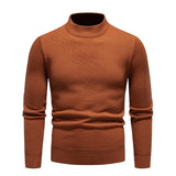 Men's Fleece - Lined Thick Round Neck Sweater - Weriion