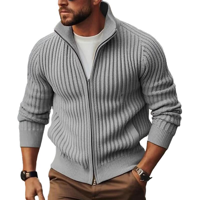 Men's Fleece - Lined Thickened Long Sleeves Sweater - Weriion