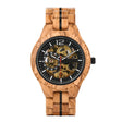 Men's Fully Automatic Wooden Mechanical Watch - Weriion