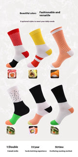 Men's Funny Creative Sushi Cotton Socks - Weriion