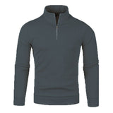 Men's Half - High Zipper Collar Sweaters - Weriion