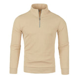 Men's Half - High Zipper Collar Sweaters - Weriion