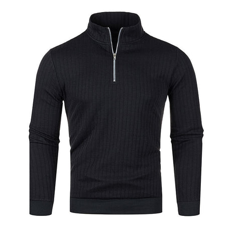 Men's Half - High Zipper Collar Sweaters - Weriion