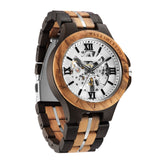 Men's Handmade Wooden Mechanical Automatic Watch - Weriion