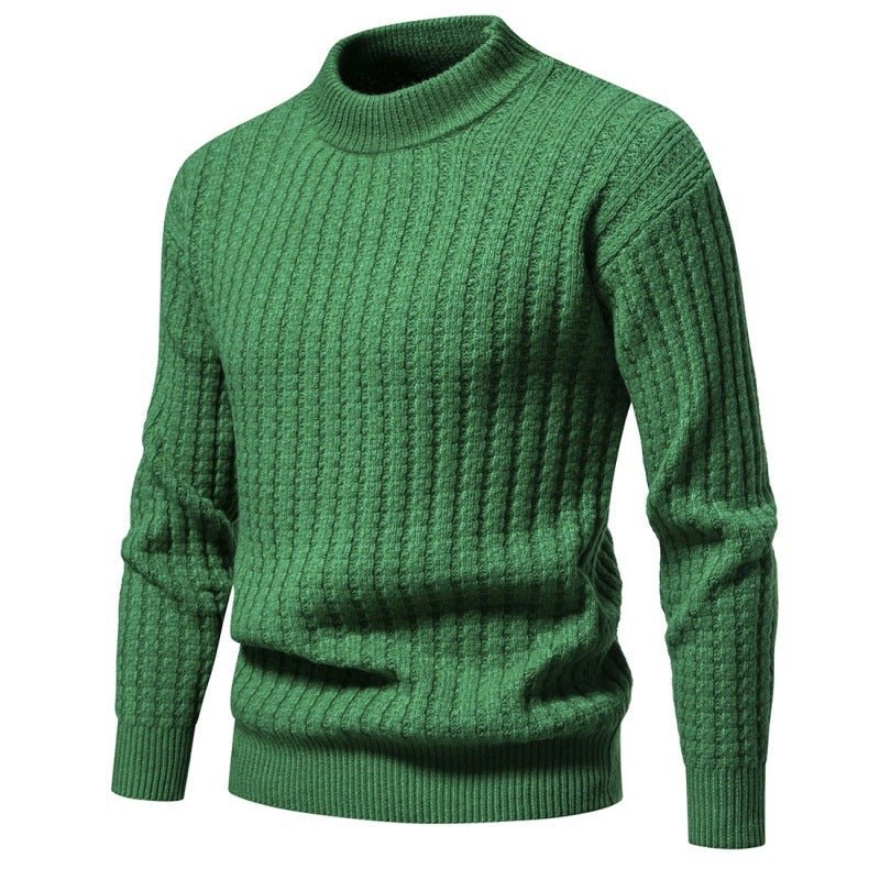 Men's Knitted Round Neck Fashionable Sweaters - Weriion