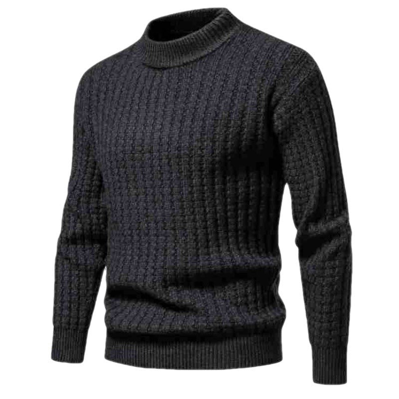 Men's Knitted Round Neck Fashionable Sweaters - Weriion