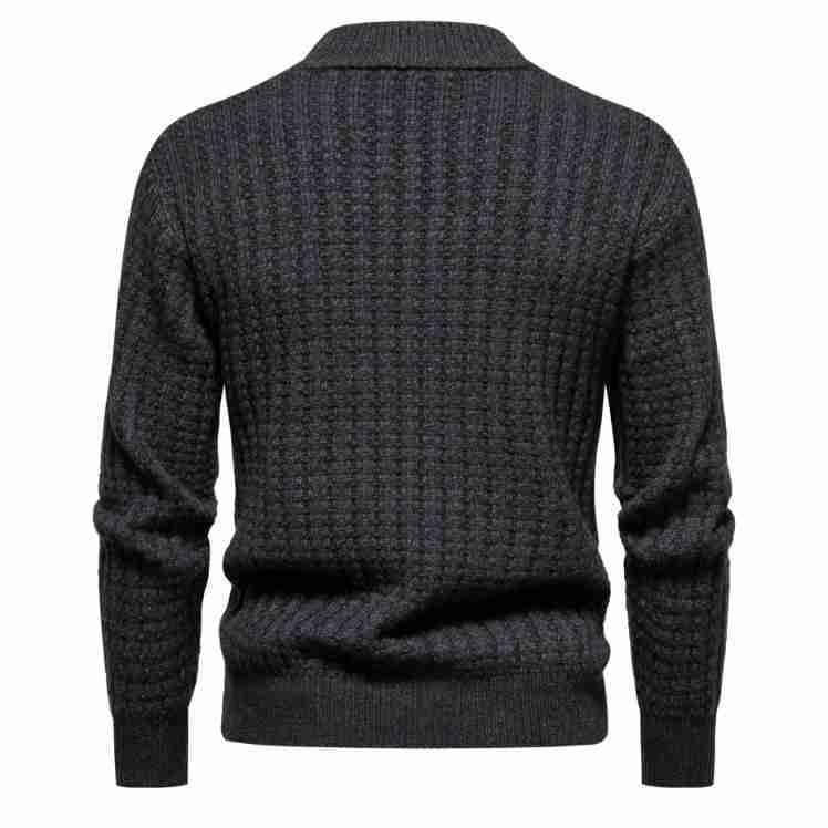 Men's Knitted Round Neck Fashionable Sweaters - Weriion