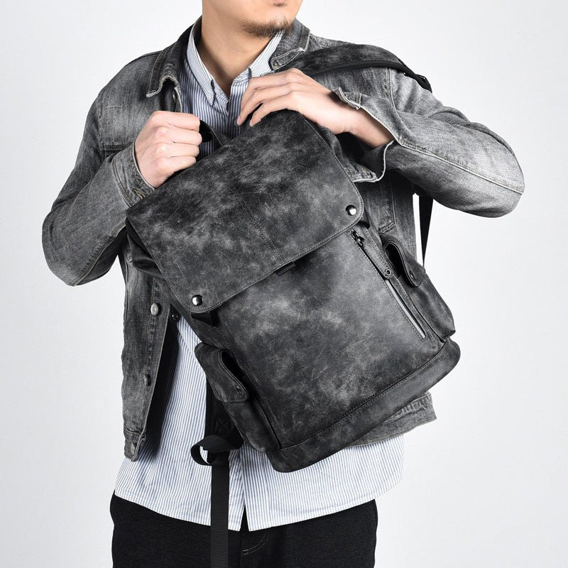 Men's Korean Design Backpack With USB Port - Weriion