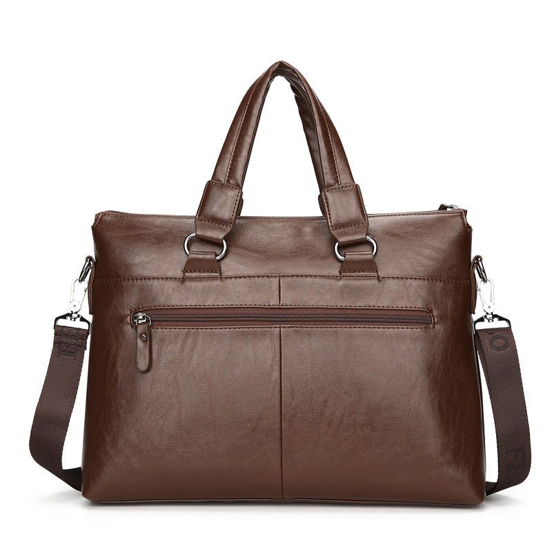 Men's Laptop Bag Briefcase Shoulder Bag - Weriion