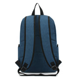 Men's Large Capacity Canvas Computer Travel Backpack Bag - Weriion