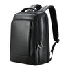 Men's Leather Business Backpack Computer Bag - Weriion