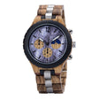 Men's Leisure Business Quartz Wood Watch - Weriion