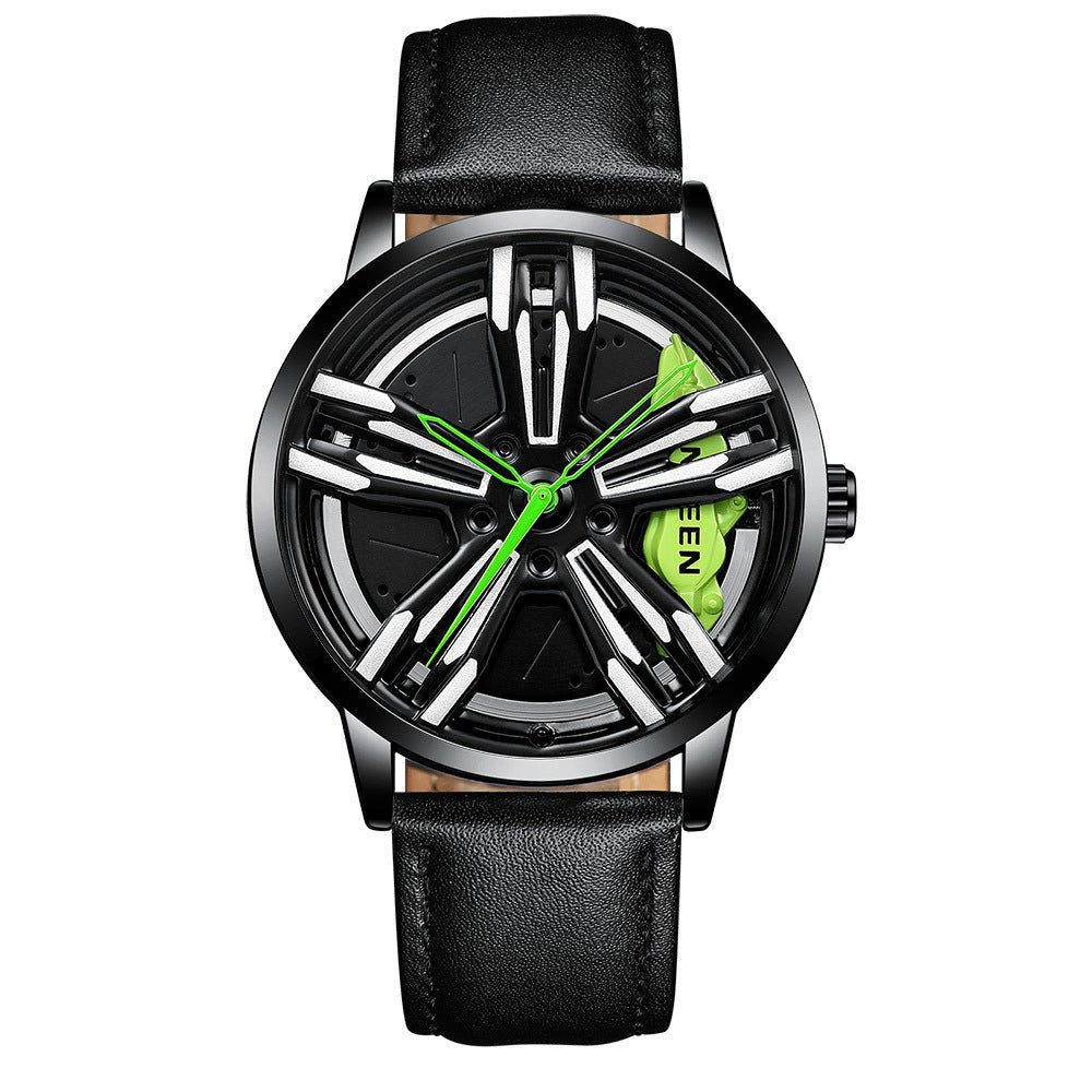 Men's Locomotive Wheel Watch - Weriion