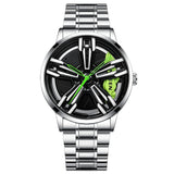 Men's Locomotive Wheel Watch - Weriion